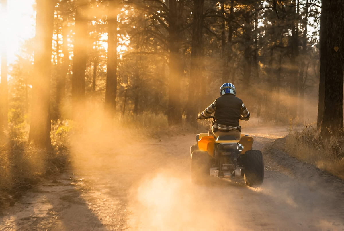 ATV riding